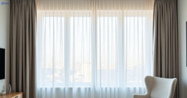 Restored vibrant drapes in moorabbin-vic QLD after Matty Curtain Cleaning